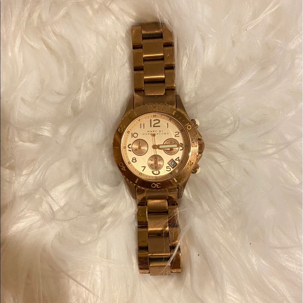 Marc by Marc Jacob rose gold watch